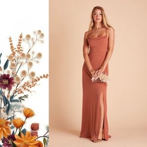 Birdy Grey Ash Dress Crepe Terracotta